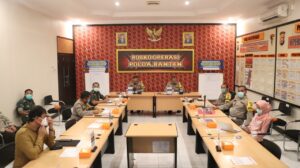 *Kapolda Banten Pimpin Rakor Gugus Tugas Penanggulangan Covid-19*