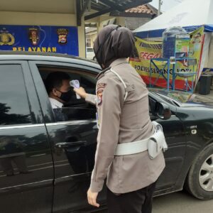 Cegah Covid-19, Urdokkes bagsumda Polres Serang Kota Gelar Operasi Aman Nusa 2 Kalimaya 2020