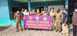 Upaya Cegah Penyebaran Covid-19, Pemerintah Desa Pasir: Lakukan Kegiatan Pembagian Masker Kepada Masyarakat Dan Pengendara Sepeda Motor