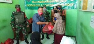 58 Warga Desa Kedung Kecamatan Gunung Kaler, Terima Bantuan Sembako dari KBLS