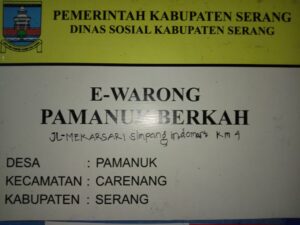 Menjawab PerPres 63/2017 : E-Warung Pamanuk Berkah Melayani 257 KPM