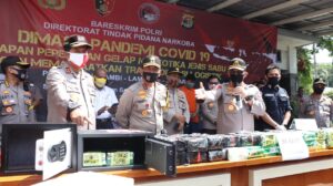 *Bareskrim Polri Ungkap Kasus Narkoba Modus Ekspedisi Antar Provinsi*