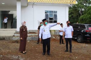 Bupati dan Kajari Tinjau Gedung Sementara Kantor Kajari Musi Rawas