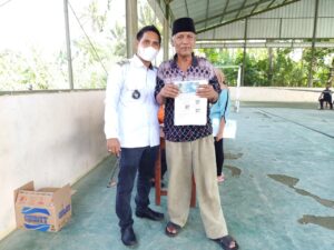 450 KK Masyarakat Muara Teluk Naga Terima BLT Kemensos