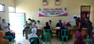 Pemdes Cijeruk Salurkan BLT-DD Tahap Pertama Sebanyak 287 KK