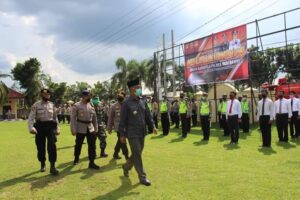 Siaga Karhutla, Bupati Hadiri Apel Pasukan di Polres Musi Rawas