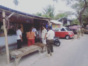 Satpol PP Kabupaten tangerang, Tinjau Bangunan di wilayah Kecamatan Sukadiri,