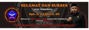 “Selamat & Sukses” Atas Terpilihnya saudara H. Hamdan SH, sebagai PLT Ketua DPC BPPKB Kab. Tangerang