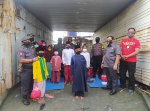 FKBN KEMHAN DIRJEN POTHAN MENYANTUNI ANAK YATIM PIATU