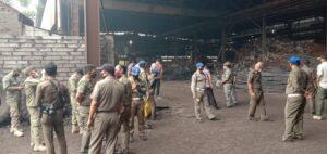 Pol PP Kab Tangerang Segel Pabrik Baja Xin Xing Steel