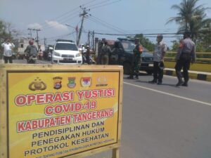 Pendisiplinan Dan Penegakan Hukum Protokol Kesehatan Dilakukan oleh Muspika Kecamatan Kronjo