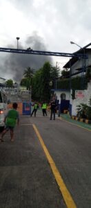 DIDUGA kebakaran PT.INDOFOOD CBP SUKSES MAKMUR Tbk.