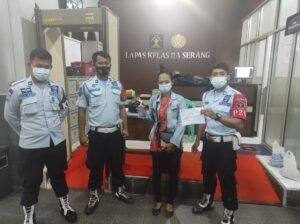 Petugas Lapas Serang Berhasil Gagalkan Penyeludupan Handphone ke Dalam Nasi