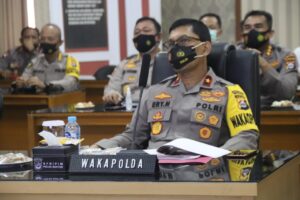 Ciptakan Kamtibmas Kondusif, Polda Banten Gelar Analisa Opsnal dan Anev Operasi Aman Nusa II Tahun 2021