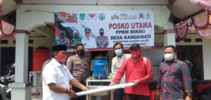 Pemdes Kandawati Bentuk Posko PPKM Skala Mikro Tingkat RW