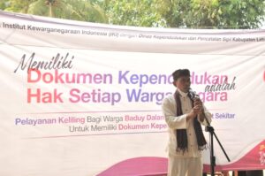 Disdukcapil Lebak Berikan Pelayanan Keliling Bagi Warga Baduy Dalam dan Masyarakat Sekitar