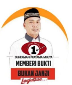 Kata HERMAN No. “1” “Masyarakat desa Majasari Sudah Cerdas, Biarkan Menentukan PILIHANYA Sendiri.”