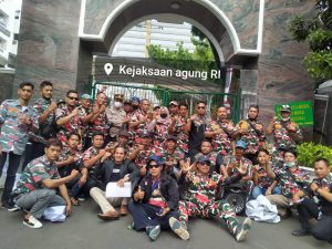 Aliansi Masyarakat Anti Korupsi Gelar Aksi Di Kejaksaan Agung, Copot Dan Mutasikan Kepala Kejati Banten.