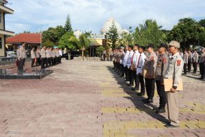 Pimpin Apel Pagi, Kapolres Lebak Tegaskan Larangan Tawuran berkedok Perang Sarung