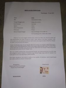 Soal Dugaan Pungli Pembebasan Tanah Di Desa Pasindangan ,Ini kata Kades”Pemdes Hanya Mengurus Pemberkasan ,Tak Ada Aliran Dana.
