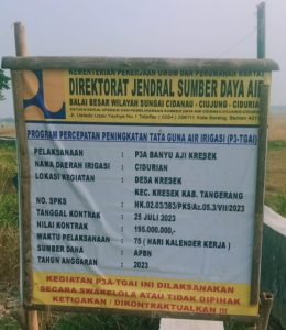 P3A Banyu Aji Kresek Diduga Curi Kubikasi