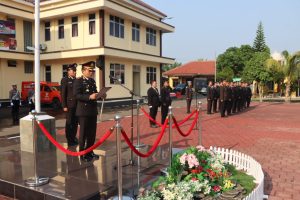 Kapolres Lebak Pimpin Upacara Peringatan Hari Sumpah Pemuda Ke-95