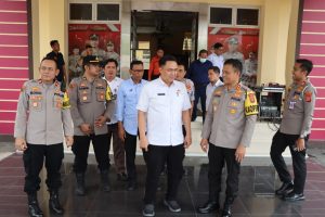 Kapolres Lebak Menerima Kunjungan Pj Bupati Lebak,Perkuat Sinergitas  Menjelang Pemilu 2024.