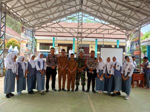Koramil 0602-13/Padarincang Adakan Pembinaan Kedisiplinan Siswa