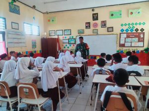 Cegah Pelecehan Seksual, Koramil 0602-15/Baros Gelar Sosialisasi Bagi Siswa