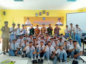 Cegah Kenakalan Remaja, Koramil 0602-21/Kopo Berikan Sosialisasi di SMAN 1
