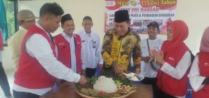 PMI Kabupaten dan SIBAT Kecamatan Mancak Gelar Milad Ke-1