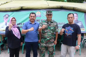 Kodim 0602/Serang Gelar Pengobatan Gratis Dalam Rangka HKN Ke-59