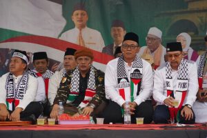 Ribuan Warga Cilegon Aksi Bela Palestina, Donasi Rp.500 Juta Terkumpul