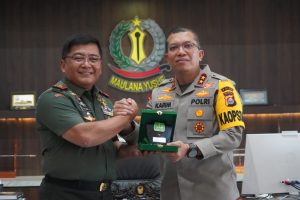Jalin Silaturahmi, Danrem 064/MY Terima Kunjungan Kapolda Banten