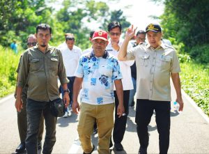 Bupati Lebak Lakukan Monitoring Lahan Rencana Pengembangan Agrowisata Lebak.