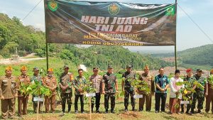Jaga Kelestarian Alam, Dandim 0602/Serang Ikuti Vicon Bersama Kasad