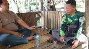 Soal Penebangan Kayu Blok Cigembor,Mandor Tebang Tegaskan  Semua Harus Sesuai  Aturan.