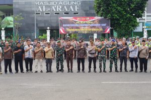 Apel Gelar Pasukan Operasi Lilin Maung Jelang Nataru 2023/2024.