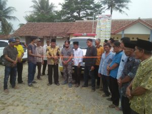 Dapat Bantuan Ambulance, Warga Desa Bojong Catang Ucapkan Syukur