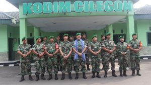 Kunjungi Kodim 0623/Cilegon, Brigjen TNI Fierman Perkenalkan Diri Kepada Prajurit dan PNS