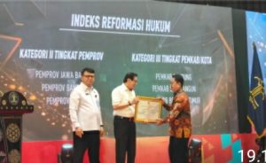 Provinsi Banten Raih Terbaik ke-2 Indeks Reformasi Hukum