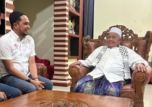 Ketua DPW PSI Aceh Temui Ulama Kharismatik Abu Hasbalah