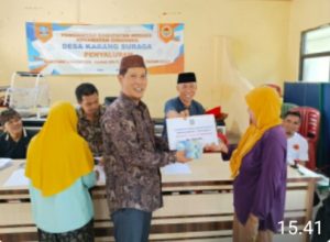 Pemerintah Desa Karang Suraga Salurkan BLTDD