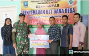 Pemerintah Desa Anyar Salurkan BLTDD Bagi 56 KPM