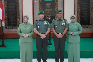 Korem 064/MY Gelar Acara Tradisi Penerimaan Warga Baru