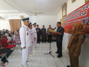 Lukman Nurhakim Dilantik Sebagai Pjs. Kades Tunjung Teja