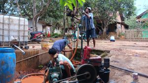 Sat-Set, Relawan GMGM Banten Bantu Warga Alami Kekeringan di Desa Kadumelati