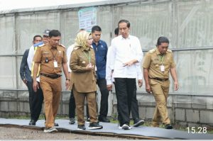 Al Muktabar Dampingi Presiden Jokowi Tinjau Realisasi Dana Desa