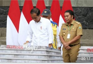 Dampingi Presiden Resmikan Bendungan Karian, Al Muktabar : “Banyak Berikan Manfaat Bagi Masyarakat”