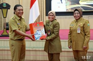 Al Muktabar Serahkan DPA SKPD dan Tandatangani Perjanjian Kinerja Tahun Anggaran 2024